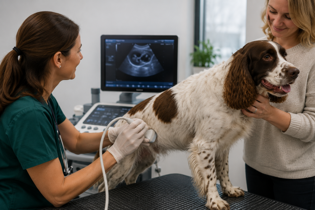 dog pregnancy scan