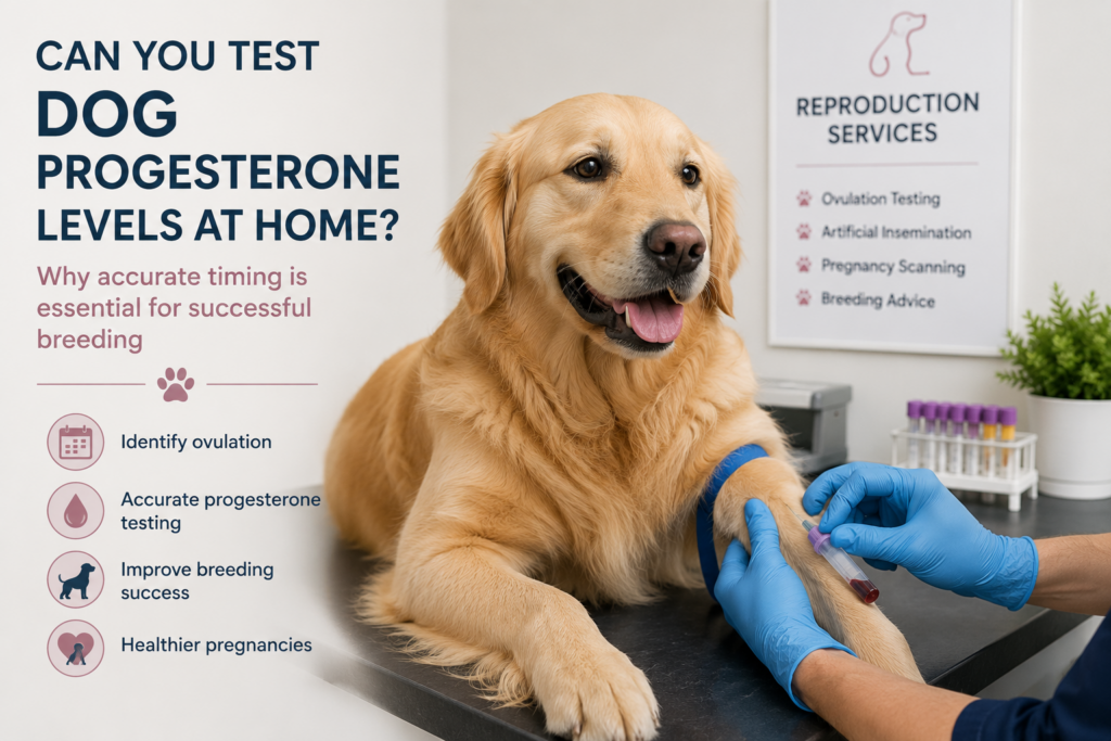 Dog Progesterone Levels at Home